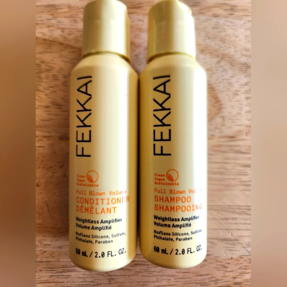 FEKKAI Full Blown Volume Weightless Amplifier Shampoo & Conditioner Set NEW - Picture 1 of 11